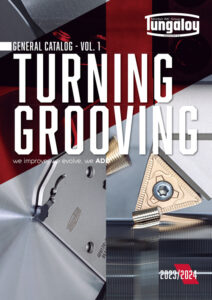 Tungaloy Tornalama & kanal katalog kapağı